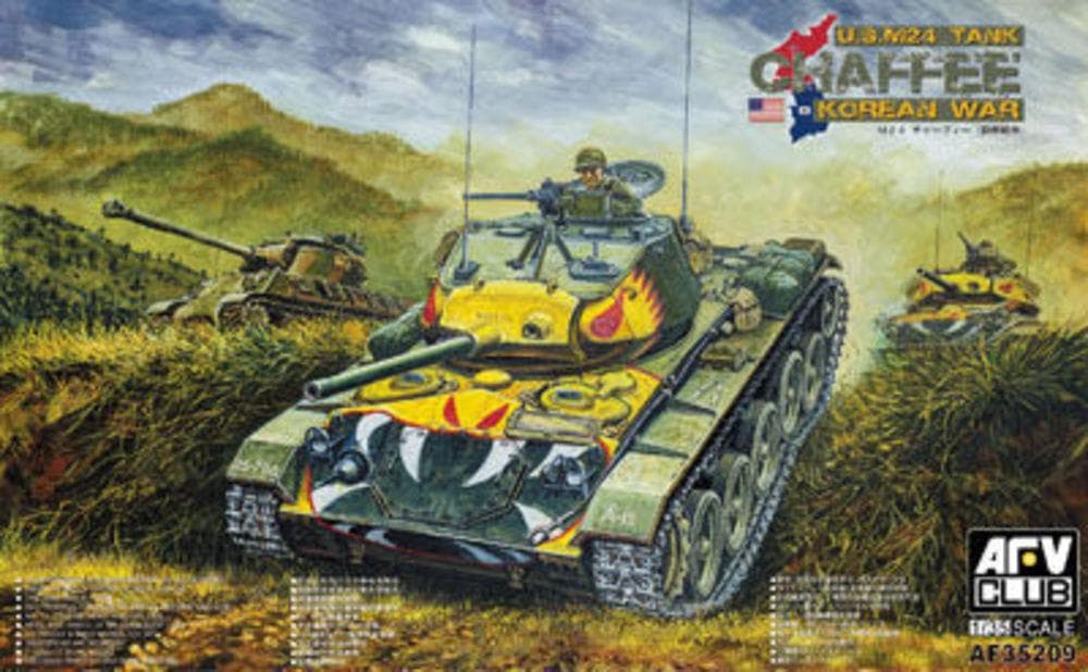 M24 Chafee Tank Korea War Vision