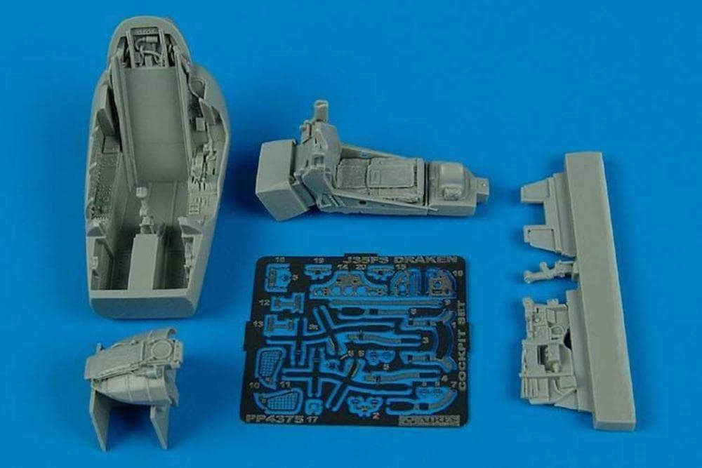 J35fs Draken - Cockpit Set [Hasegawa]