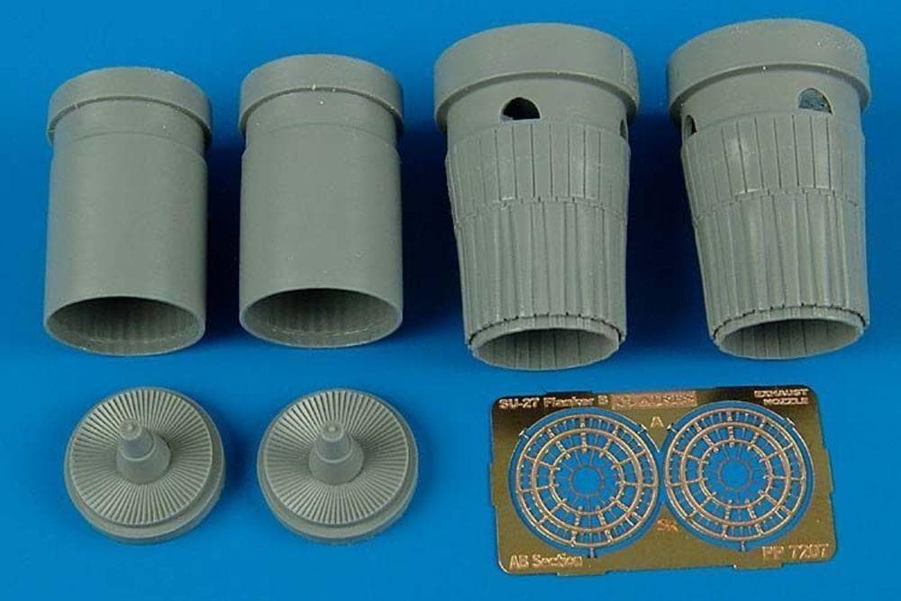 Su-27 Flanker B - Exhaust Nozzles [Italeri]