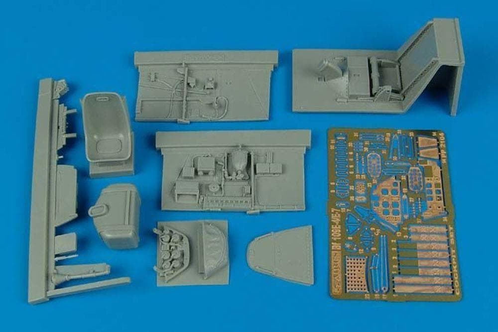 Messerschmitt Bf 109 E-4/E-7 - Cockpit Set [Eduard]