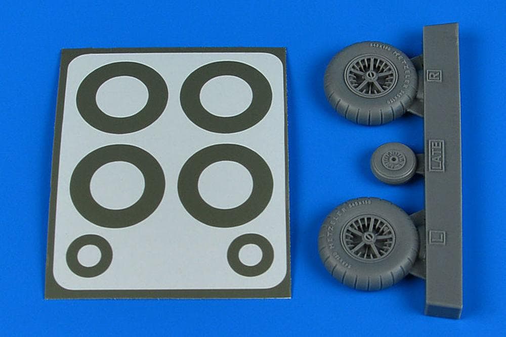 Messerschmitt Bf 108 - Wheels & Paint Masks - Late [Eduard]