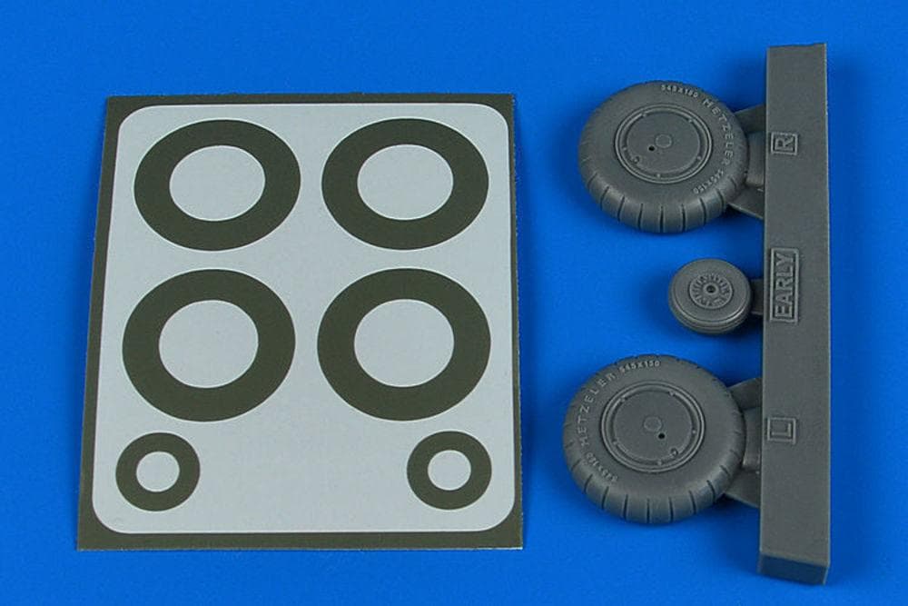 Messerschmitt Bf 108 - Wheels & Paint Masks - Early [Eduard]