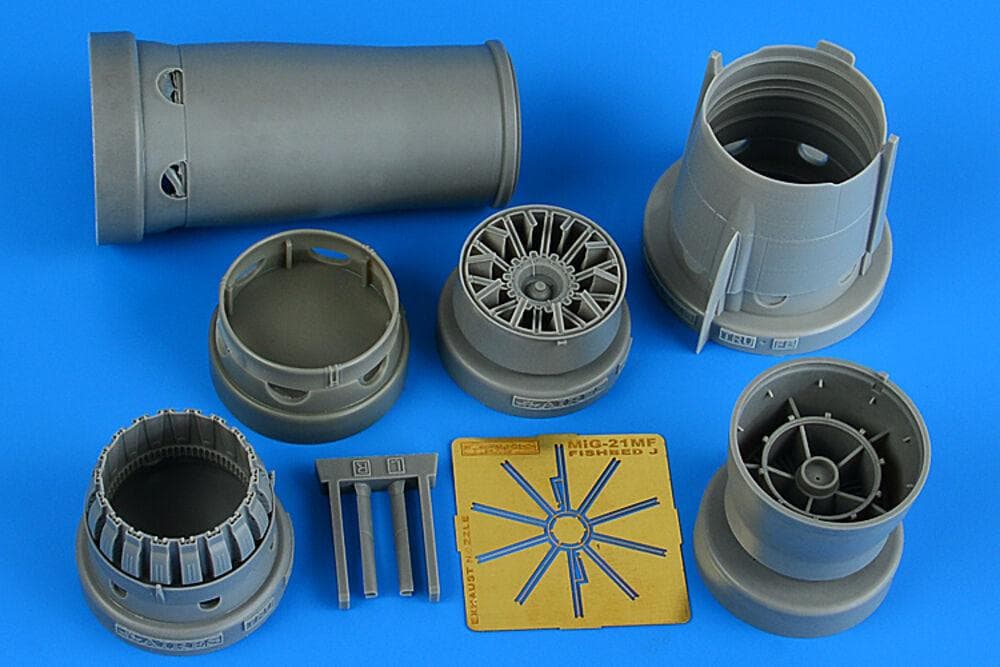 Mig-21mf Fighter Bomber Fishbed J - Exhaust Nozzle - Open [Trumpeter]