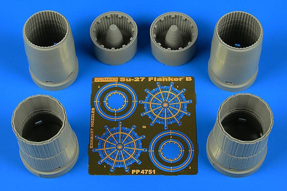 Su-27 Flanker B - Exhaust Nozzles [Hobbyboss]