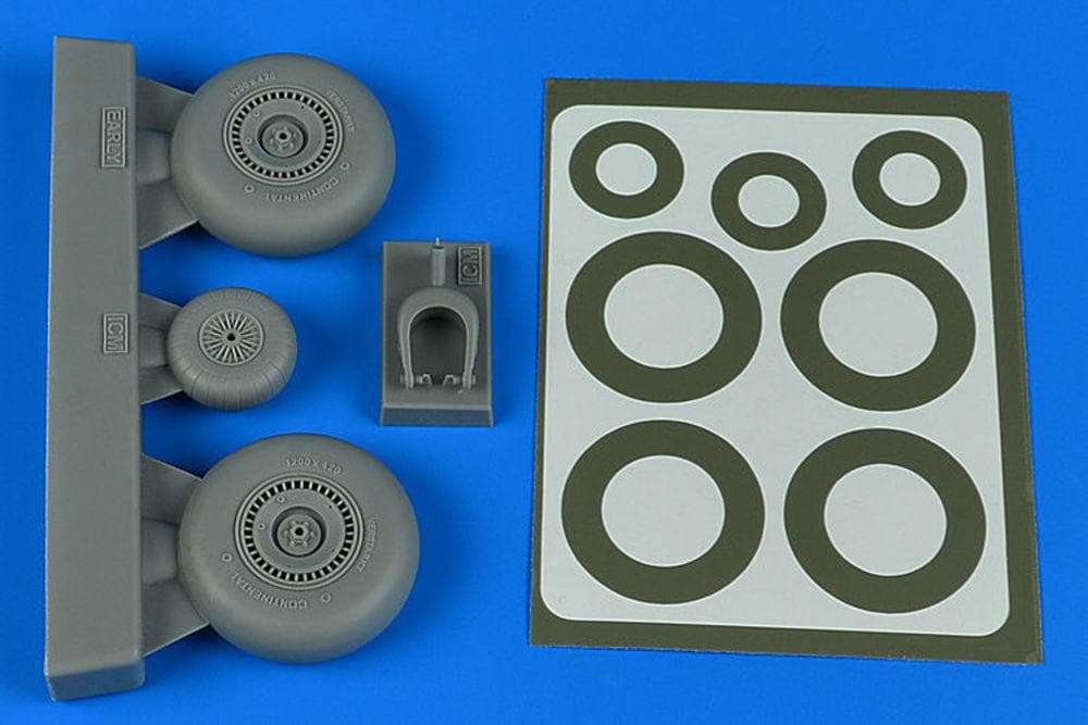 Dornier Do 217n - Wheels & Paint Masks - Early B [Icm]