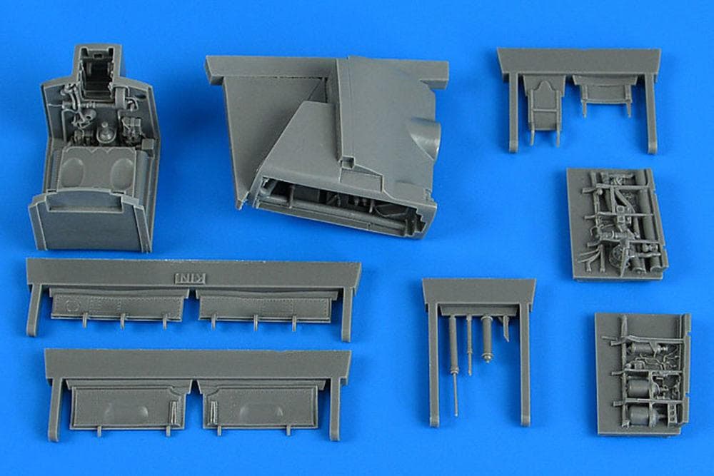 Harrier Gr.1/Gr.3 - Wheel Bay [Kinetic Model Kits]