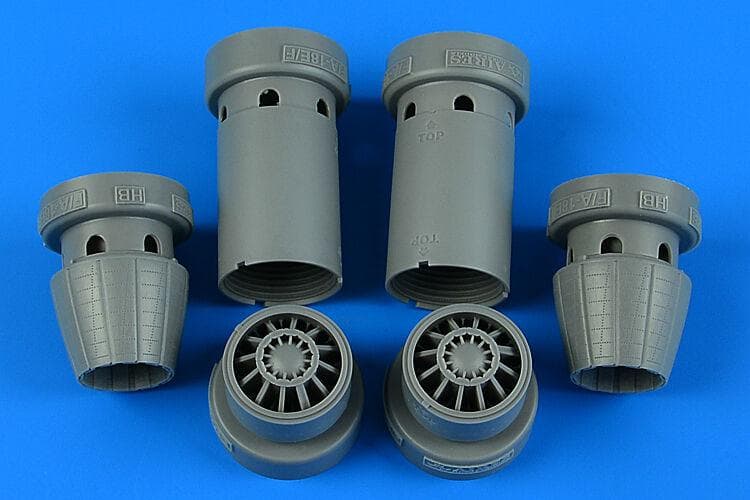 F/A-18e/F Super Hornet - Exhaust Nozzles - Opened [Hobbyboss]