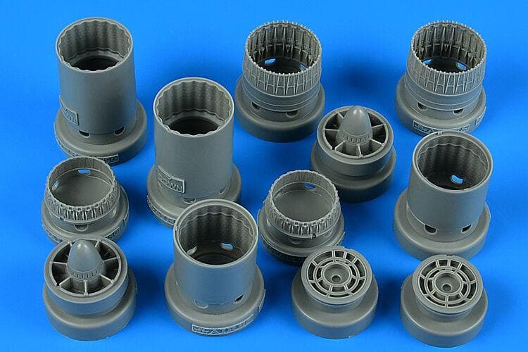 F-4b/N/C/D & Rf-4b/C Phantom Ii - Exhaust Nozzles [Hasegawa]