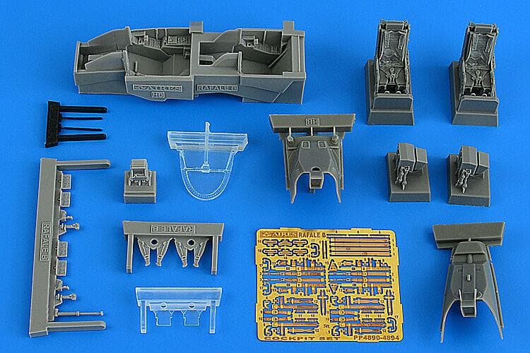 Rafale B - Late Cocpkit Set [Hobbyboss]