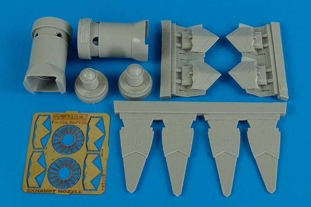 F-22a Raptor - Exhaust Nozzle [Academy]