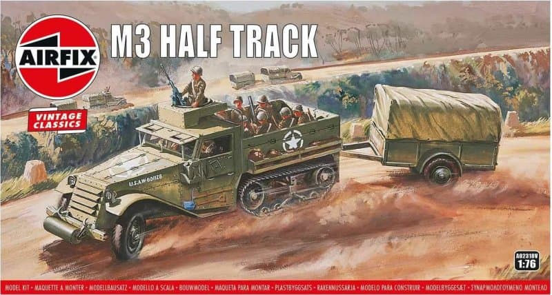 M3 Half Track & 1 Ton Trailer - Vintage Classics