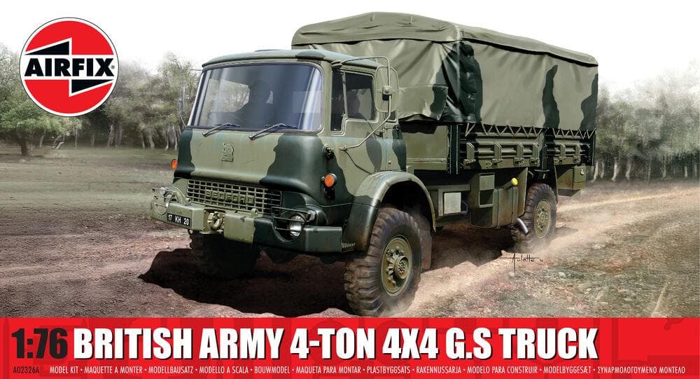 British Army 4-Ton 4 X 4 G.S Truck