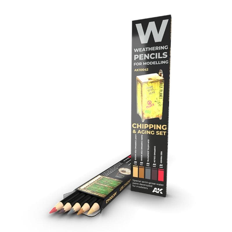 Watercolor Pencil Set - Chipping Set