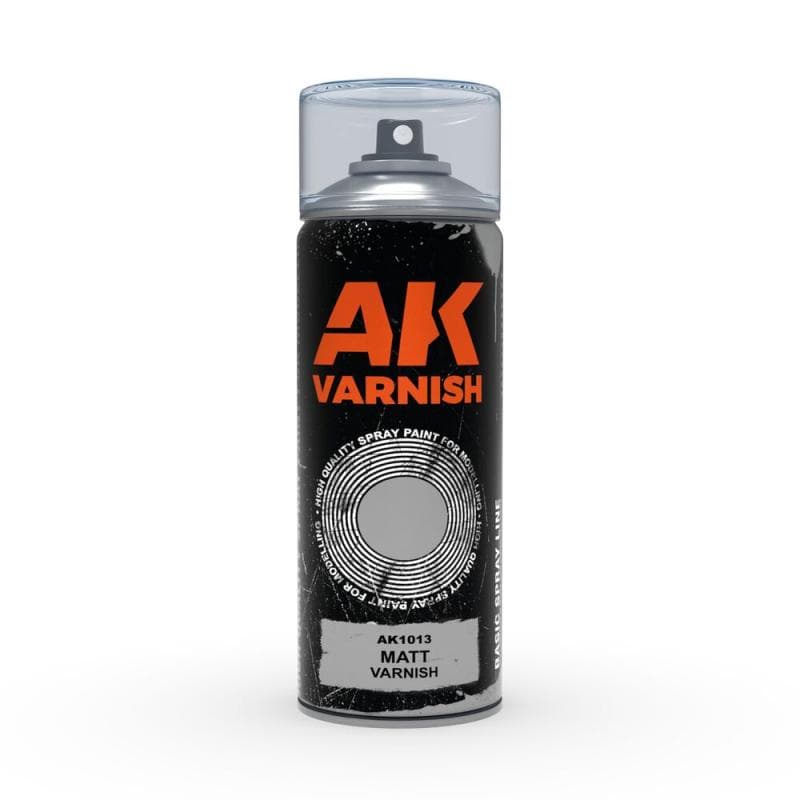 Matt Varnish - Spray 400ml (Includes 2 Nozzles)