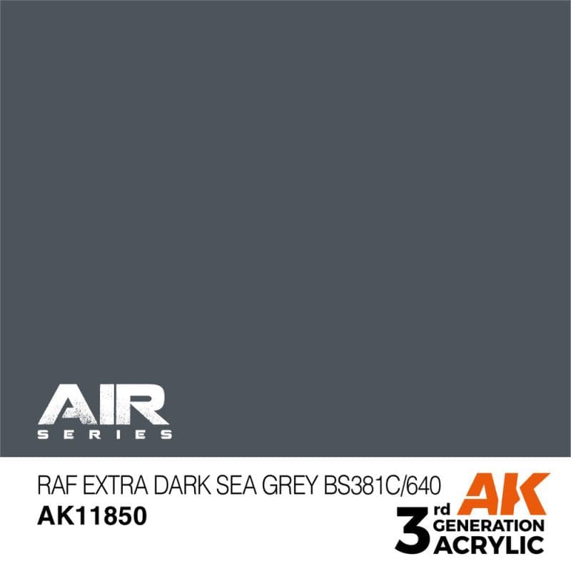 Raf Extra Dark Sea Grey Bs381c/640
