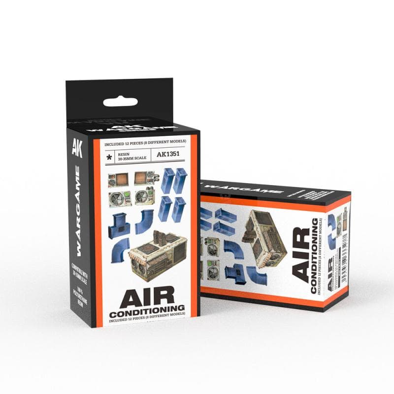 Air Conditioning Set Wargame (Resin 30-35mm)