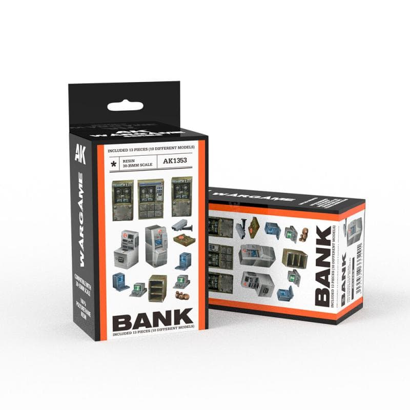 Bank Set Wargame (Resin 30-35mm)