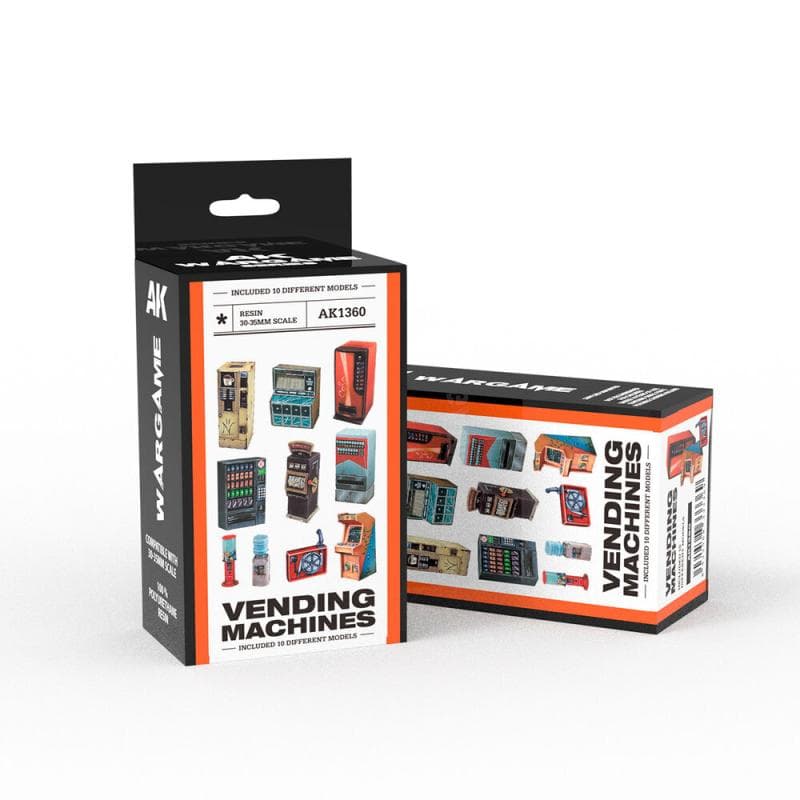 Vending Machine Set Wargame (Resin 30-35mm)