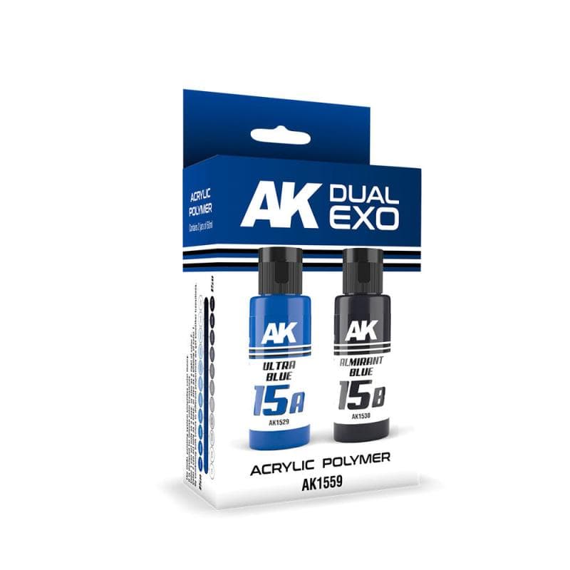 Ultra Blue & Almirant Blue Dual Exo Set 15