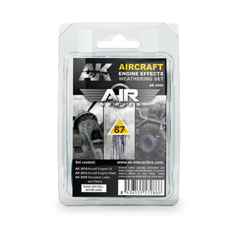 Aircraft Engine Weathering Set