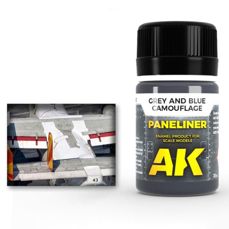 Paneliner For Grey And Blue Camouflage 35ml