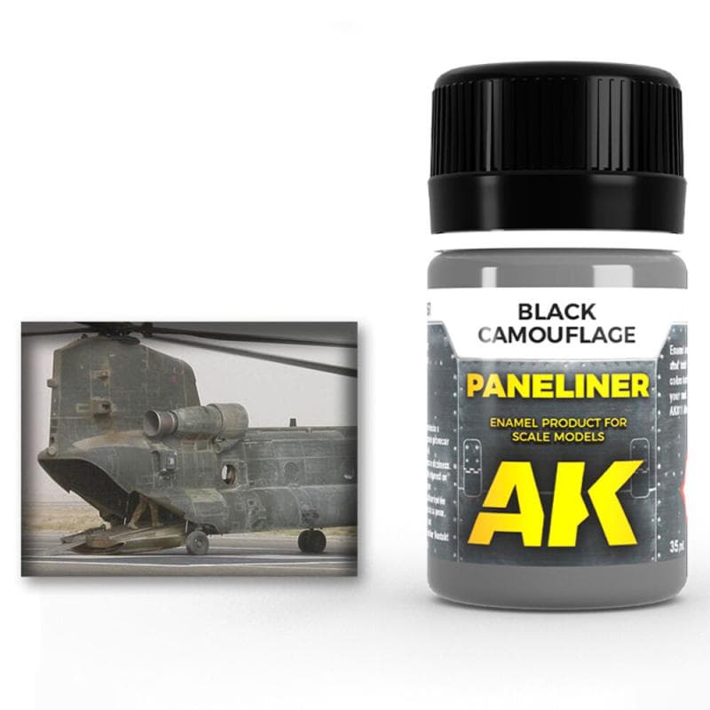 Paneliner For Black Camouflage 35ml