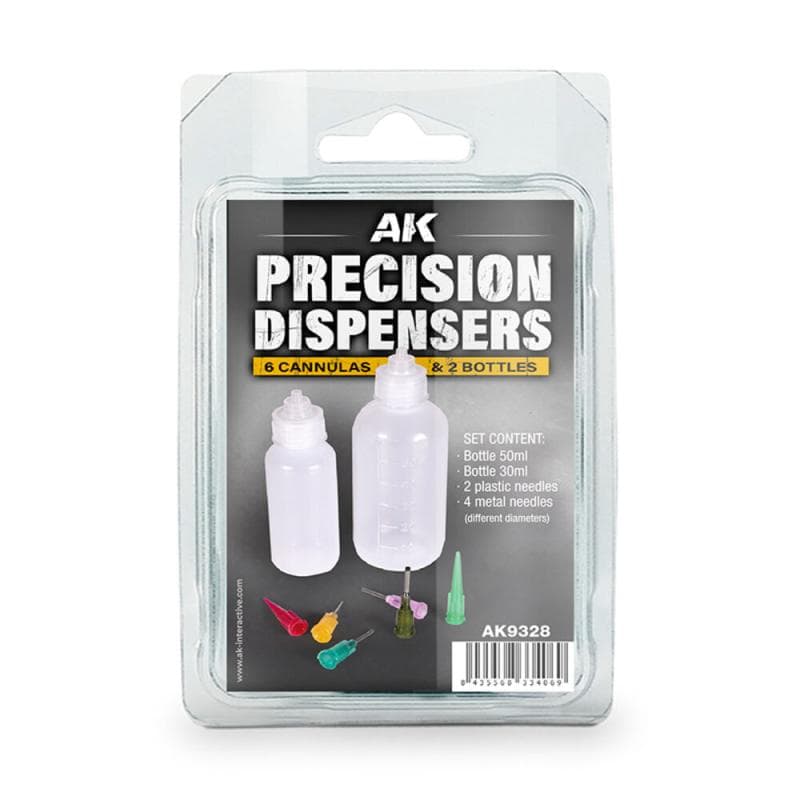 Precision Dispensers (6cannulas & 2 Bottles)