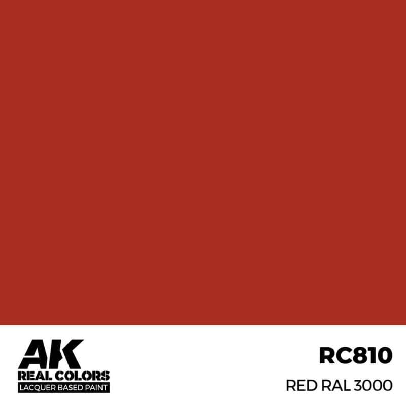 Red Ral 3000 - 17 Ml