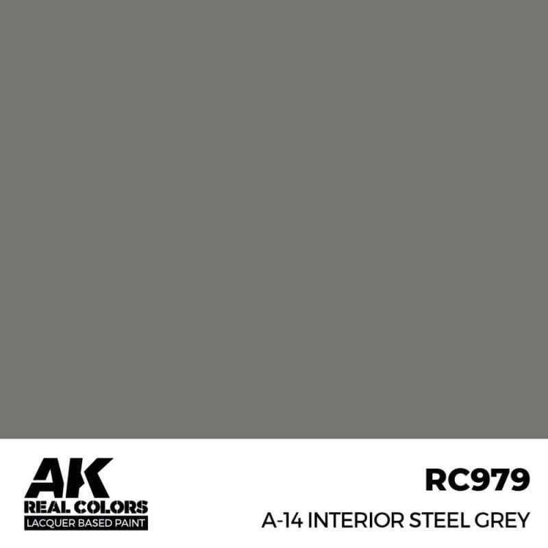 A-14 Interior Steel Grey - 17 Ml