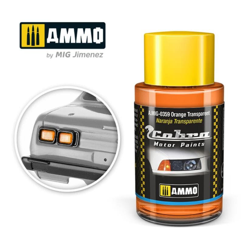 Cobra Motor Orange Transparent