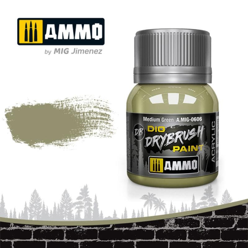 Drybrush Medium Green