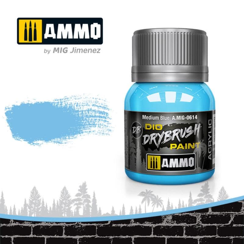 Drybrush Medium Blue