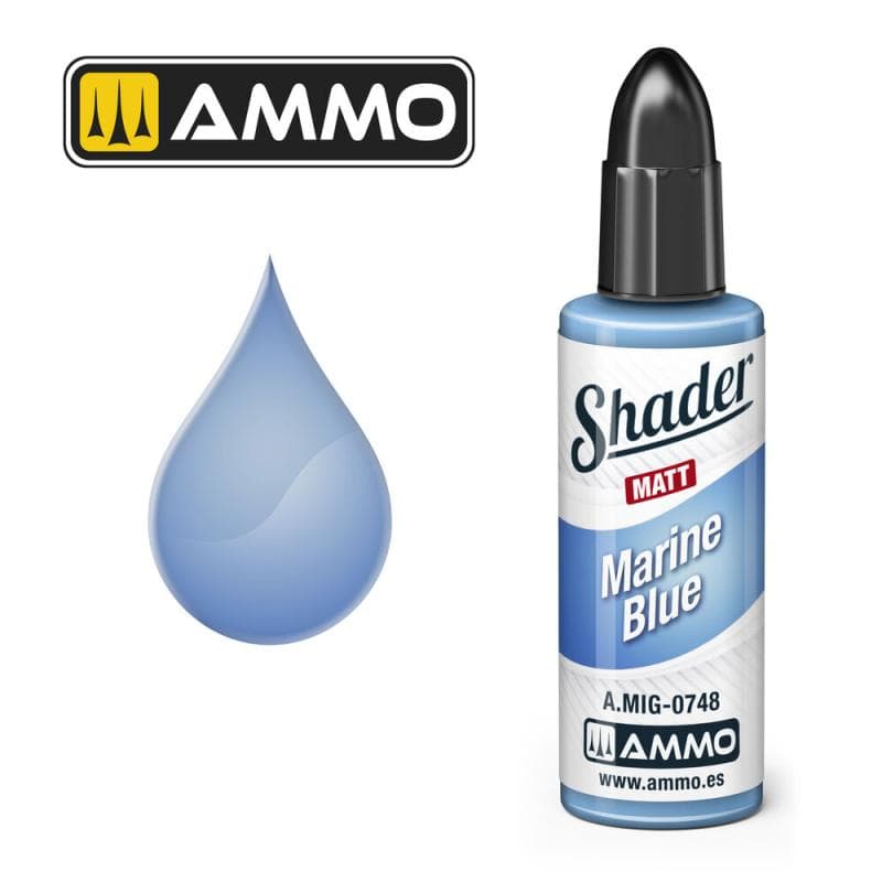 Matt Shader Marine Blue