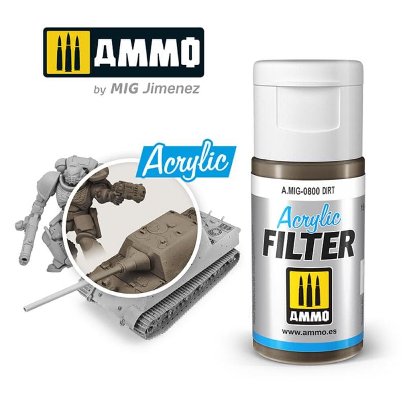 Acrylic Filter Dirt
