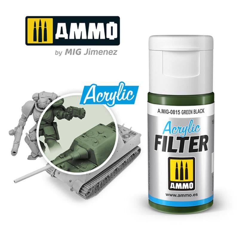 Acrylic Filter Green Black