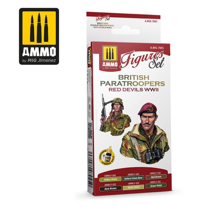 British Paratroopers Red Devils Wwii