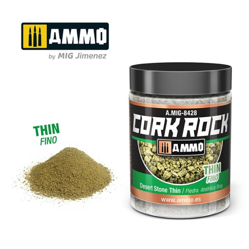 Create Cork Desert Stone Thin (Jar 100ml)
