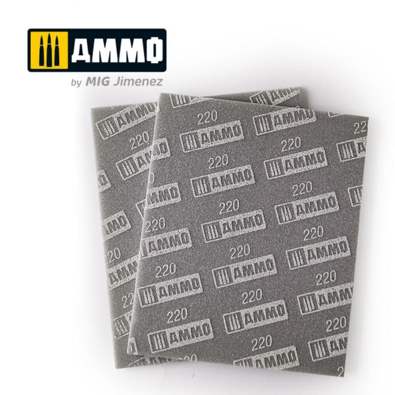 Sanding Sponge Sheet (220) - 2 Pcs.