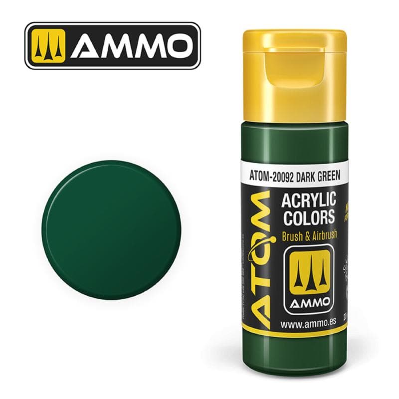 Atom Color Dark Green
