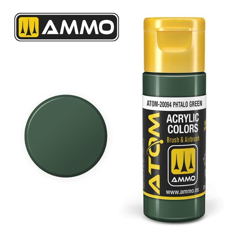 Atom Color Phtalo Green