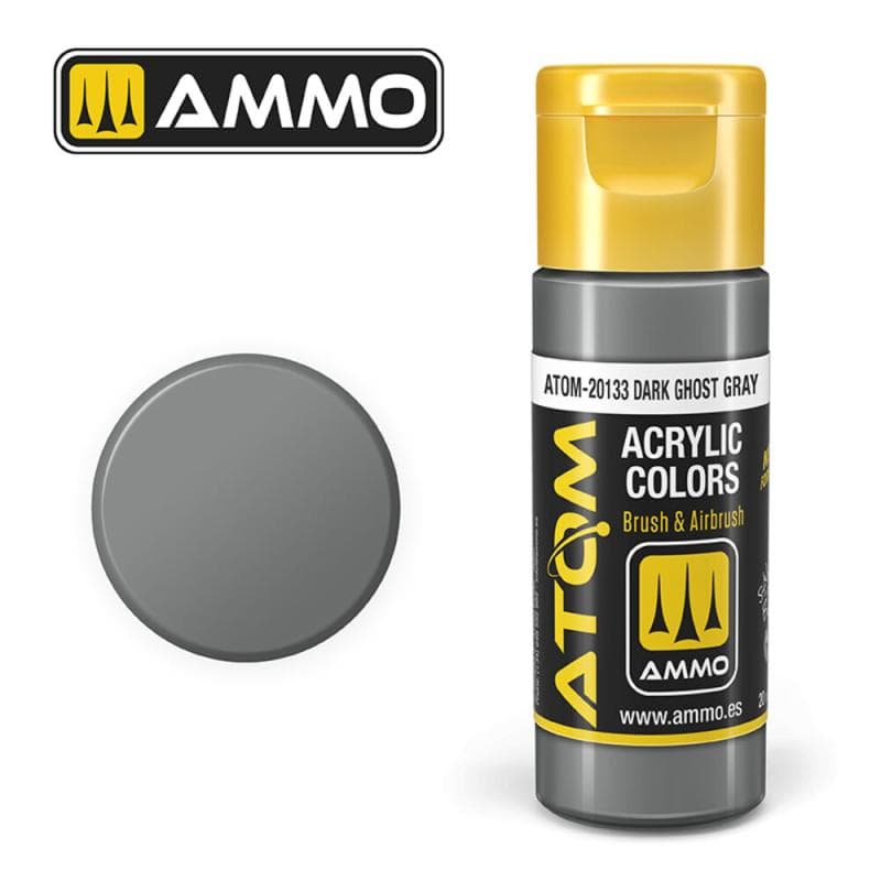 Atom Color Dark Ghost Gray