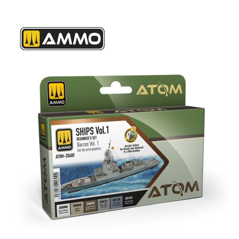 Atom Beginners Set: Ships Vol.1