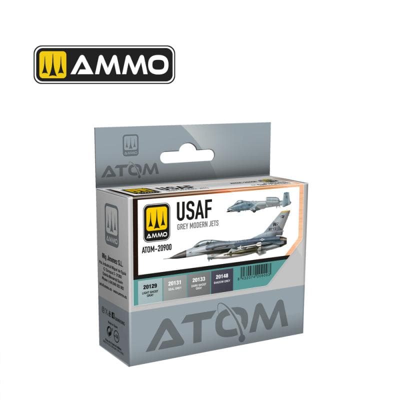 Atom - Usaf Colors Grey Modern Jets Set