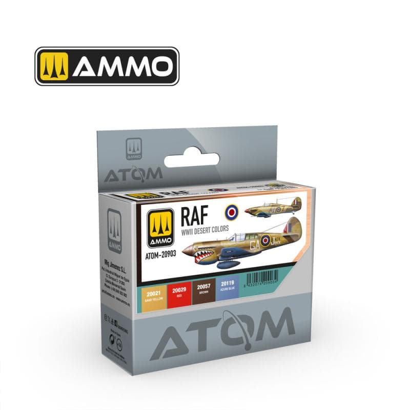 Atom - Raf Wwii Desert Colors Set