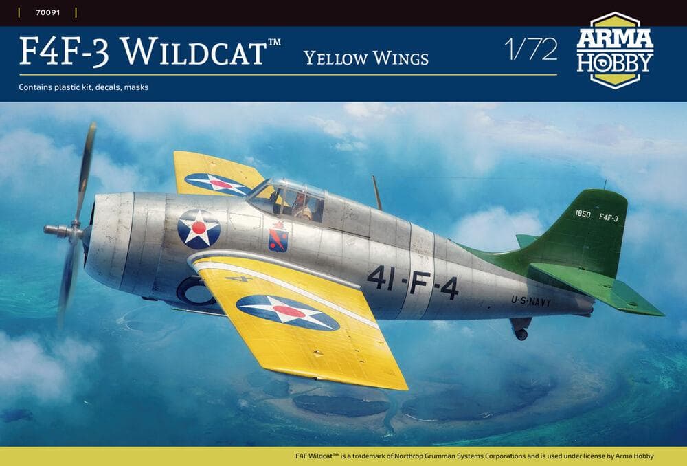 F4f-3 Wildcat - Yellow Wings