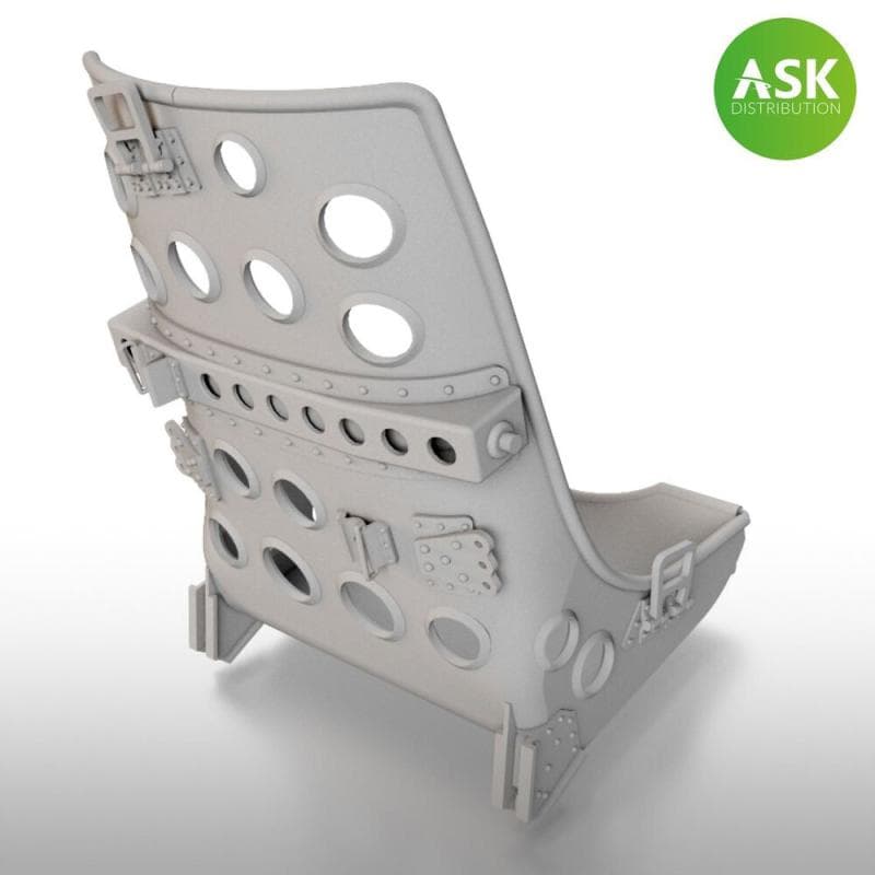 A6m Zero Seat Early Without Starting Handle - Ask 3d Print