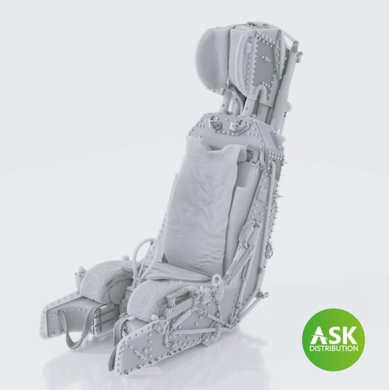 M.B.Type 9b Mk.2 Ejection Seat - Excluding Seat Belts Ask 3d [Jaguar] Gr.1/Gr.1a Â Airfix
