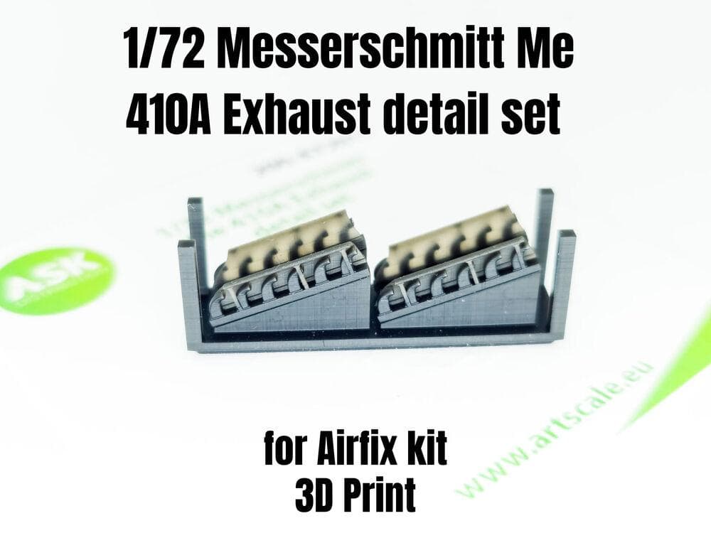 Messerschmitt Me 410a Exhaust Detail Set [Airfix]