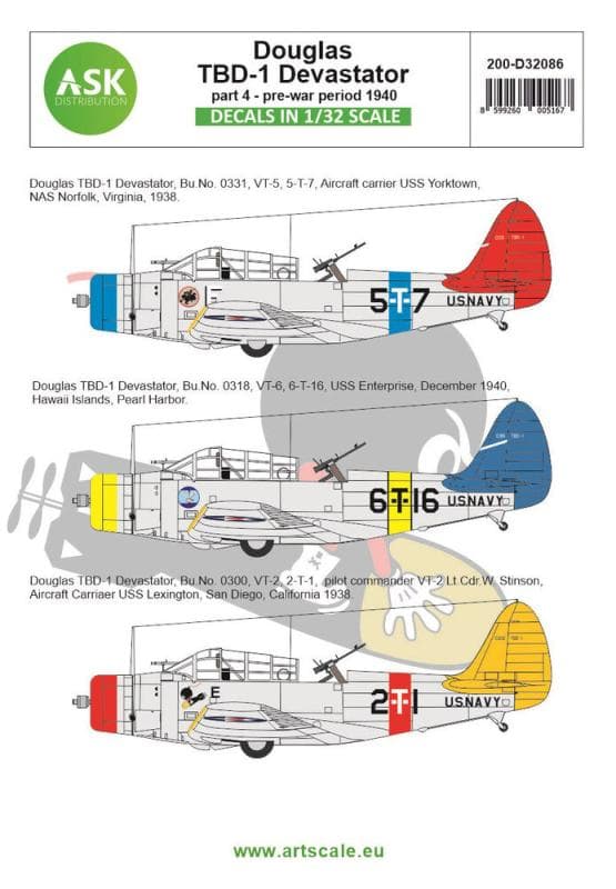 Douglas Tbd-1 Devastator Part 4 - Pre-War Period 1940