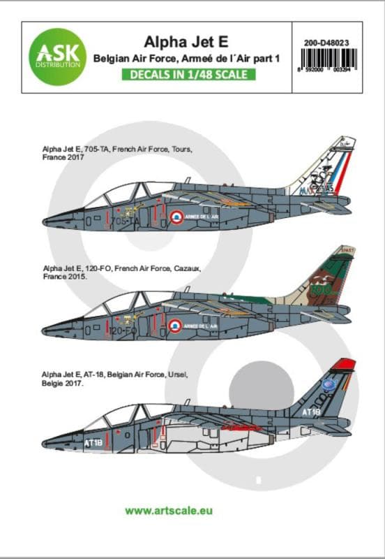 Alpha Jet E  Belgian Af And Armeã© De Lâ´Air